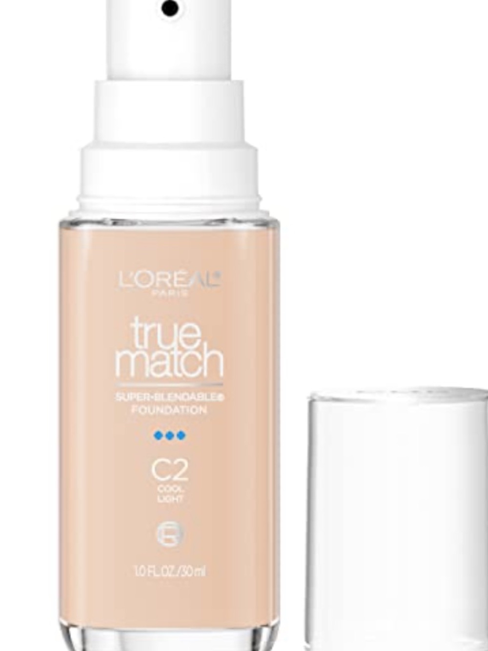 True Match Foundation C2 Cool Light - Liquid Foundation